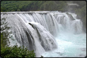 Der Wasserfall trbački buk