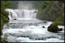 Der Wasserfall trbački buk