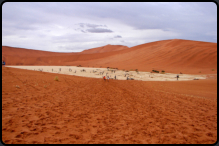 Blick auf das Deadvlei