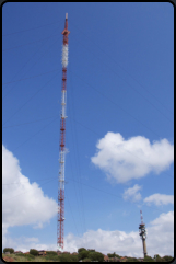 Funkmasten am Lenong Viewing Point