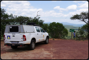 View Point an der Mbidi Road