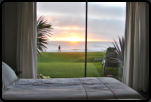 Blick aus dem Zimmer der Swakopmund Beach Lodge