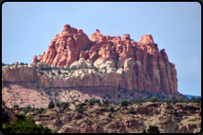 Landschaft am Burr Trail