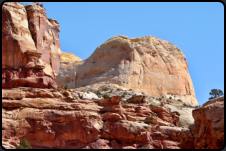 Felslandschaft im Capitol Reef NP