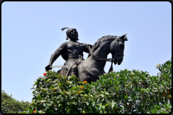 Reiterstatue von Shivaji Maharaj