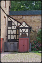 Das Wagnerhaus mit Abgang zum Elfinger Keller