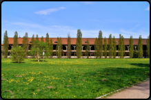 Blick von Auen auf das westliche Gradierwerk