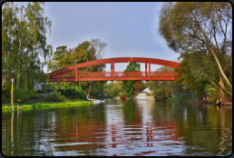 Fugngerbrcke ber die Nthewinde