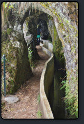 Die Levada do Furado fhrt durch mehrere Tunnel