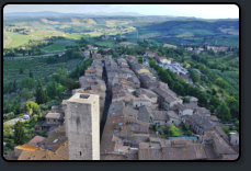 Blick vom "Torre Grossa" nach Sden mit Torre dei Cugnanesi