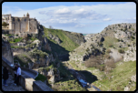 Das Kloster San Agostino ber dem Tal des Gravina di Matera