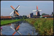 Die Windmhlen "De Zoeker" und "Het Jonge Schaap"