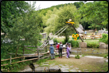 Spielgert im Gallischen Dorf (Village Gaulois)