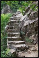 Weg hinter der Pont du Diable (Teufelsbrcke)