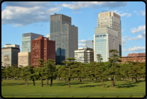 Die Skyline von Marunouchi