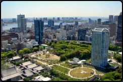 Blick vom Tokyo Tower ber die Stadt