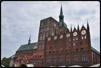 Das Rathaus von Stralsund