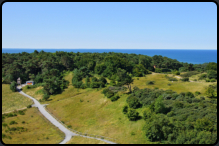 Blick vom Leuchtturm Dornbusch