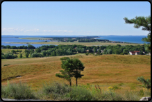 Blick auf Hiddensee