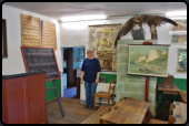 Das Klassenzimmer im Schulmuseum in Middelhagen