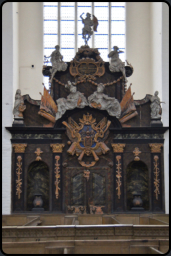 Schauwand der von Lingen Kapelle in der Grabkapellen St.-Marien-Kirche