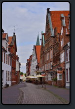 Blick durch die Heiligengeiststrasse in Richtung "Am Sande"