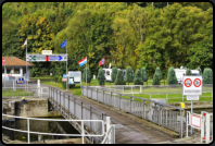 Campingplatz und Stellplatz auf der Insel Tanzwerder