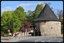 Das historisches Stadttor Rotunde