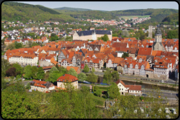 Blick von der Tillyschanze auf Hann. Mnden