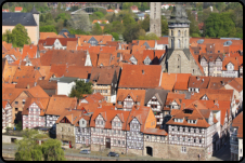 Blick von der Tillyschanze auf Hann. Mnden