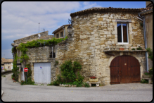 Typisches Haus in Grignan