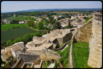 Blick von der Terrasse des "Chteau de Grignan"