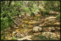 Auf dem Wanderweg 2 in das Colorado-Gebiet