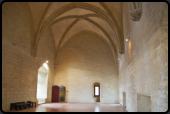 Im Innenhof von Schlo Tarascon