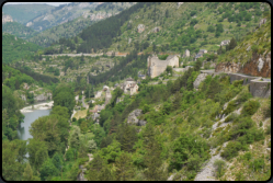 Blick auf den Ort Prades