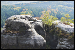 Blick vom Plateau Kuhstall