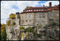 Blick auf Burg Hohnstein