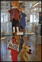 Handspielpuppen im Museum der Touristinformation