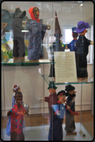 Handspielpuppen im Museum der Touristinformation