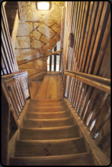 Treppe Im Kirchturm der Johanniskirche