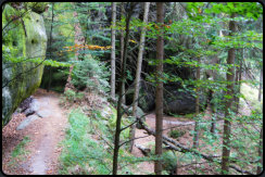 Tunnelweg zum Knigstein