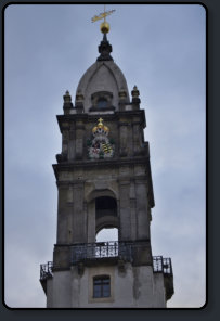 Die Spitze des Reichenturm