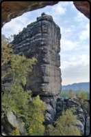 Kuhstall, Blick aus dem Schneiderloch