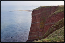 Blick vom Klippenrandweg in Richtung Nordstrand