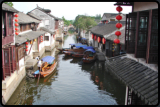 Blick auf einen der Kanle in Zhouzhuang