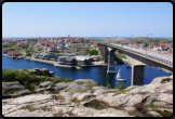 Die Brcke "Smgenbron" vom Festland aus gesehen