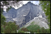 Aussicht vom Trollveggen Campingplatz