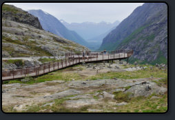 Aussichtsplattform oberhalb der Trollstigen