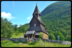 Auenansicht der Stabkirche von Urnes