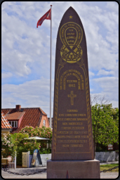Denkmal fr die acht Retter, die beim Untergang der schwedischen Brigg "Daphne" ums Leben kamen